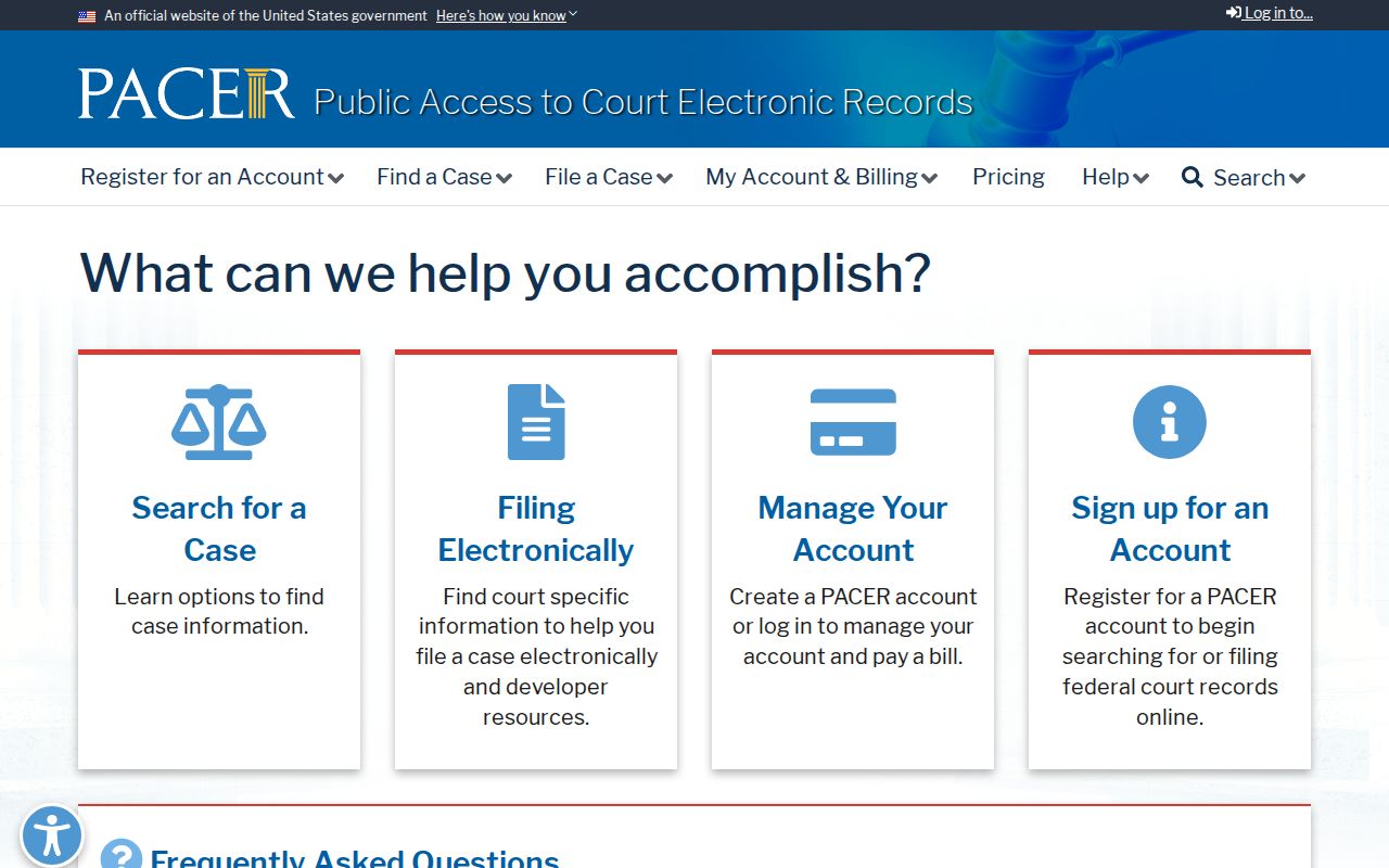 Bureau County federal criminal court case PACER search